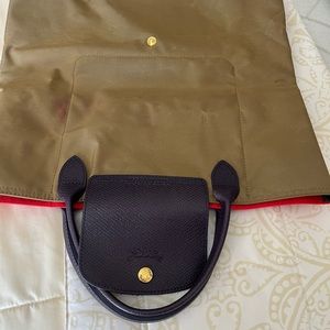 Reversible Longchamp… one side taupe/ beige other side brunt orange !!!!